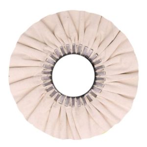 9" Airway Buffing Wheels - Untreated White 24 Ply